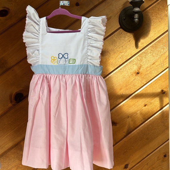 Proper Peony Pima Girls Dottie Sleeveless Dress main image 0